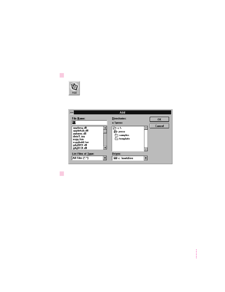 Creating a book | Apple Newton Press (for Windows) User Manual | Page 21 / 32