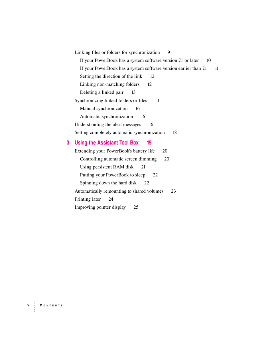 3 using the assistant tool box 19 | Apple PowerBook File Assistant User Manual | Page 4 / 32