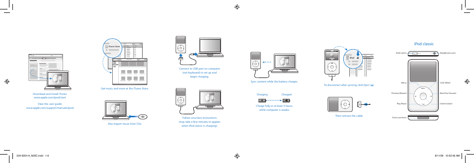 Apple iPod classic 160 GB User Manual | 2 pages