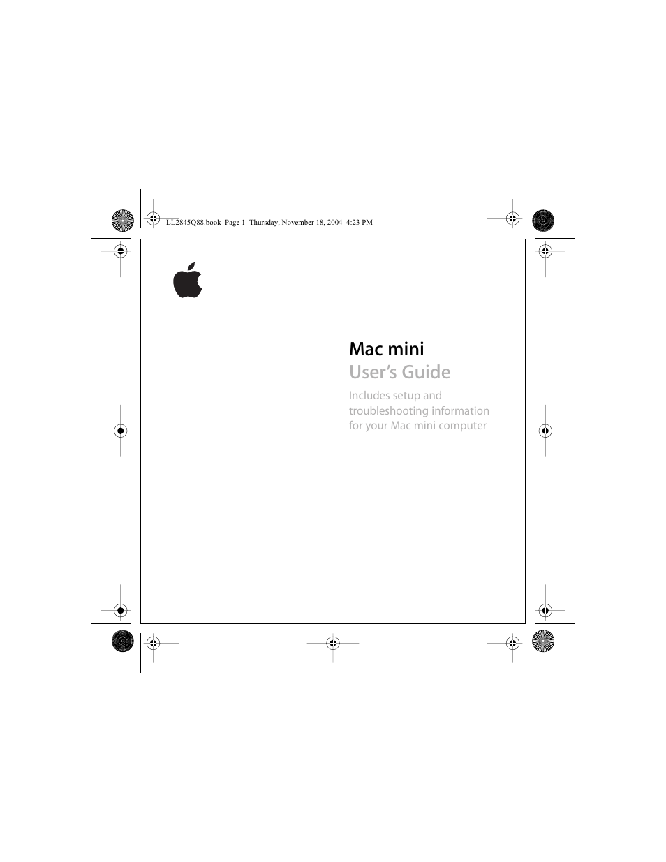 Apple Mac mini (original) User Manual | 106 pages