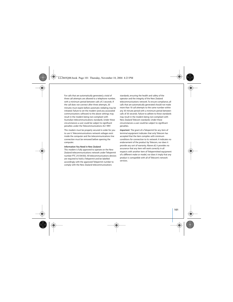 Apple Mac mini (original) User Manual | Page 101 / 106