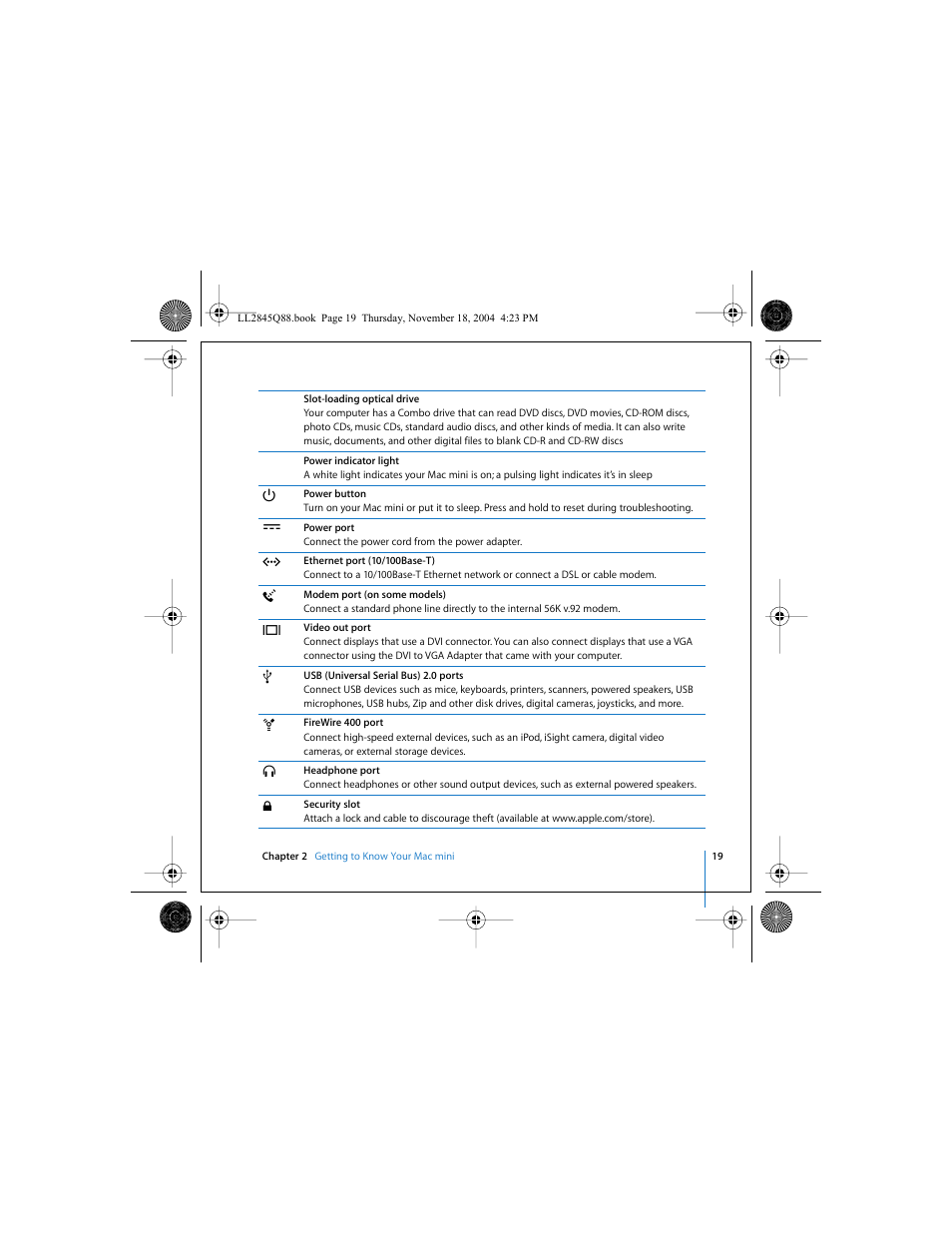 Apple Mac mini (original) User Manual | Page 19 / 106