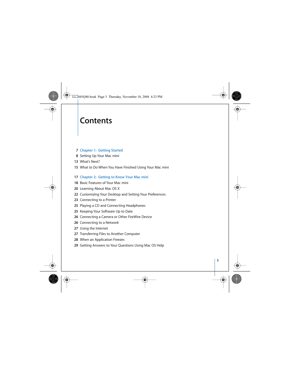 Apple Mac mini (original) User Manual | Page 3 / 106