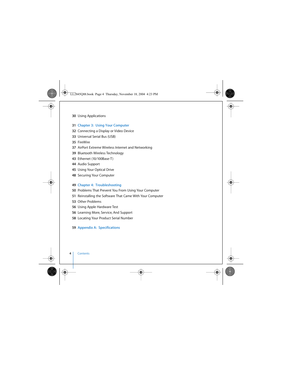 Apple Mac mini (original) User Manual | Page 4 / 106