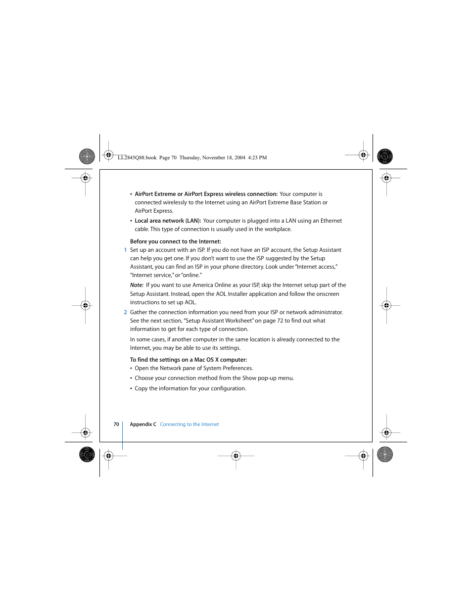 Apple Mac mini (original) User Manual | Page 70 / 106