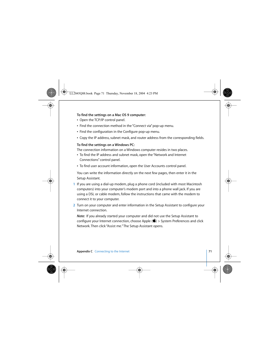 Apple Mac mini (original) User Manual | Page 71 / 106