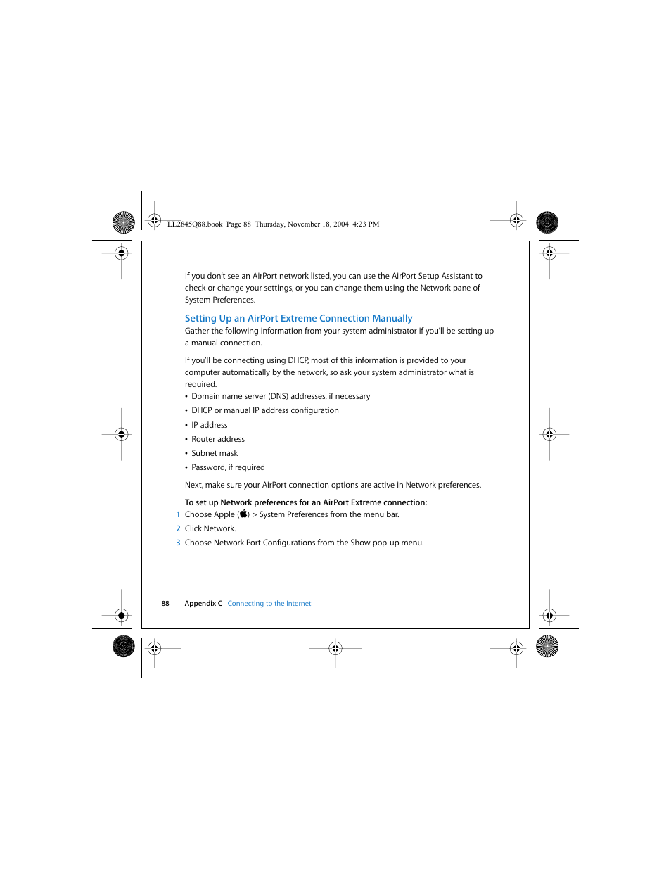 Apple Mac mini (original) User Manual | Page 88 / 106