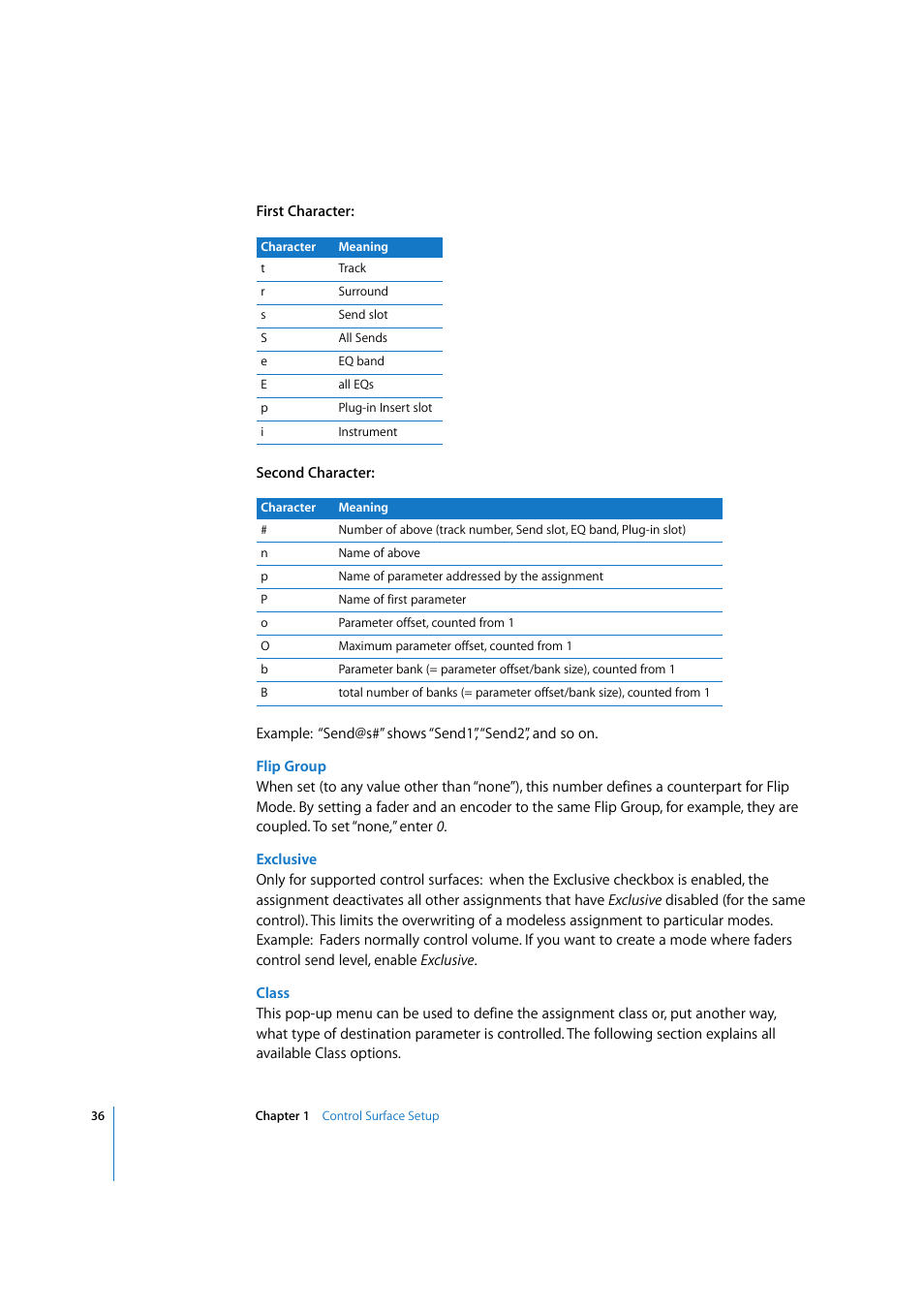 Apple Logic Express 7.2 User Manual | Page 36 / 255