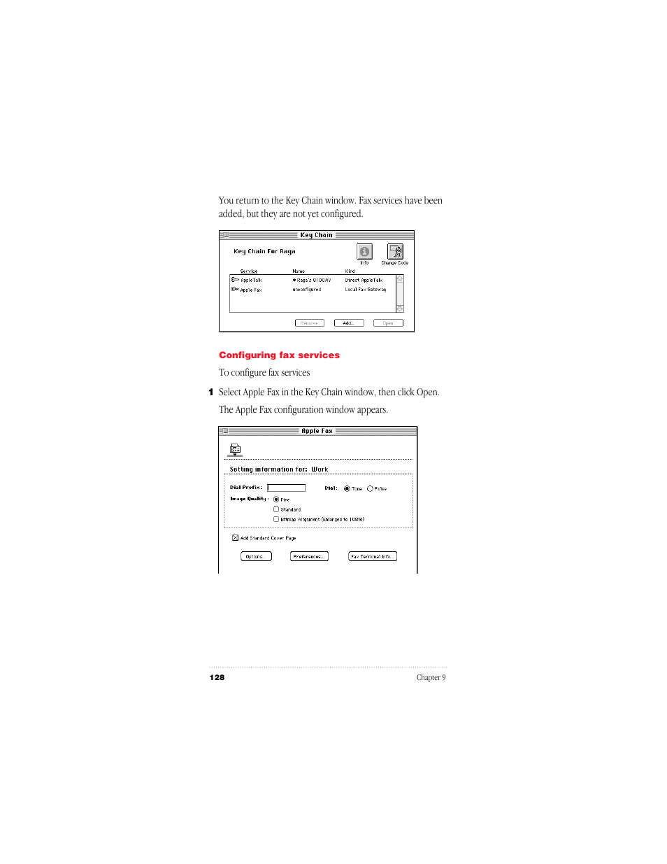 Apple Fax User Manual | Page 141 / 152