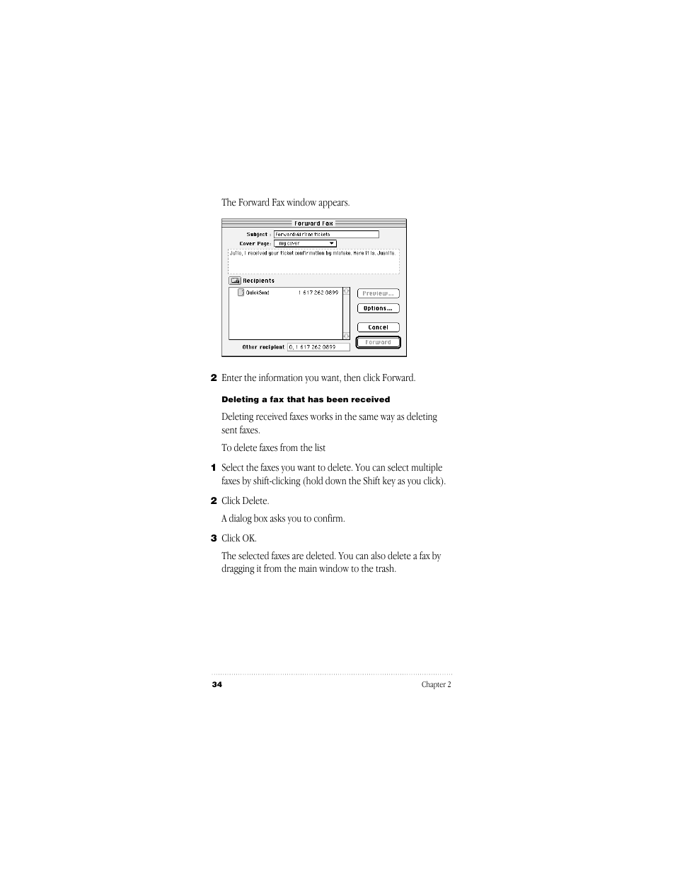 Apple Fax User Manual | Page 47 / 152