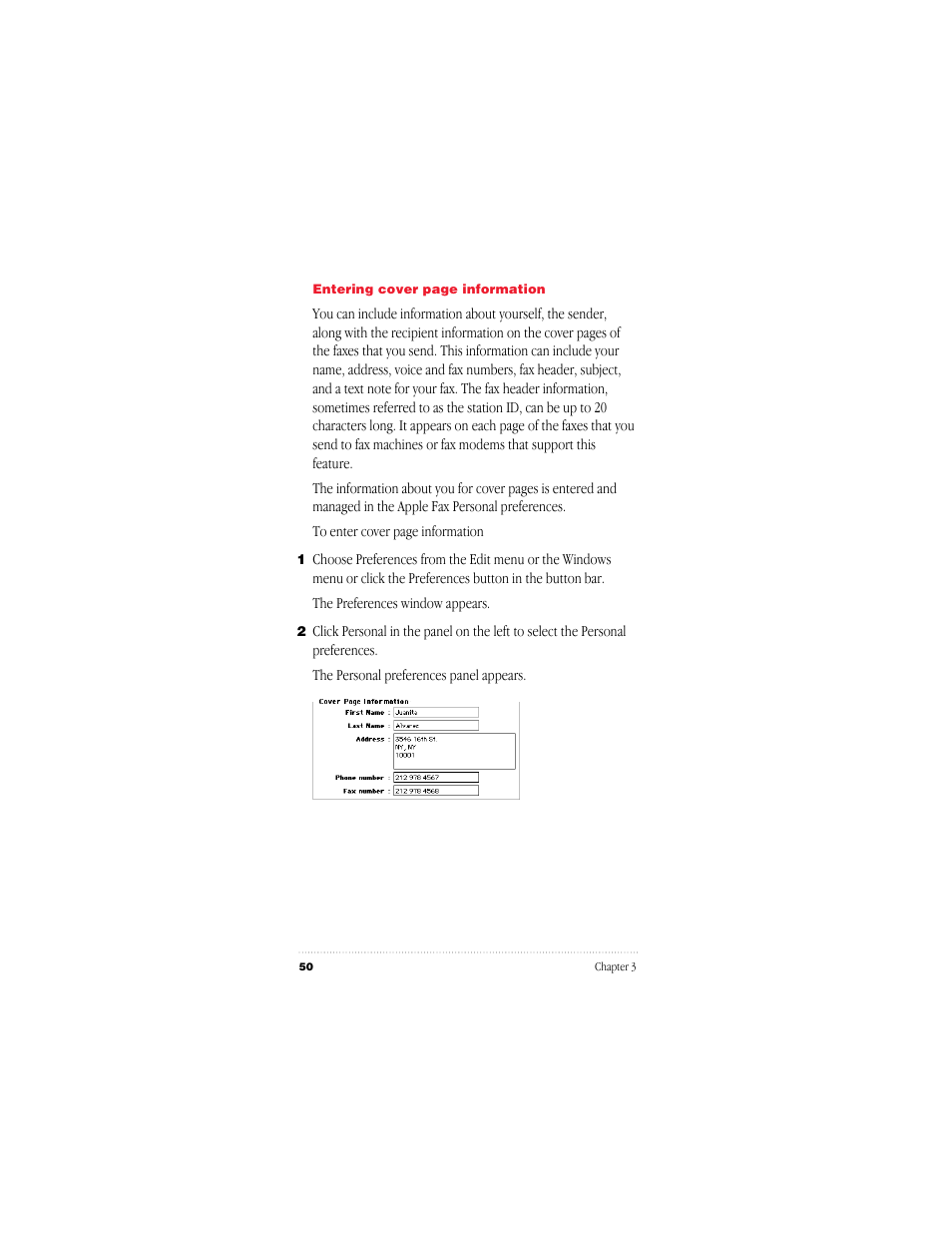 Apple Fax User Manual | Page 63 / 152