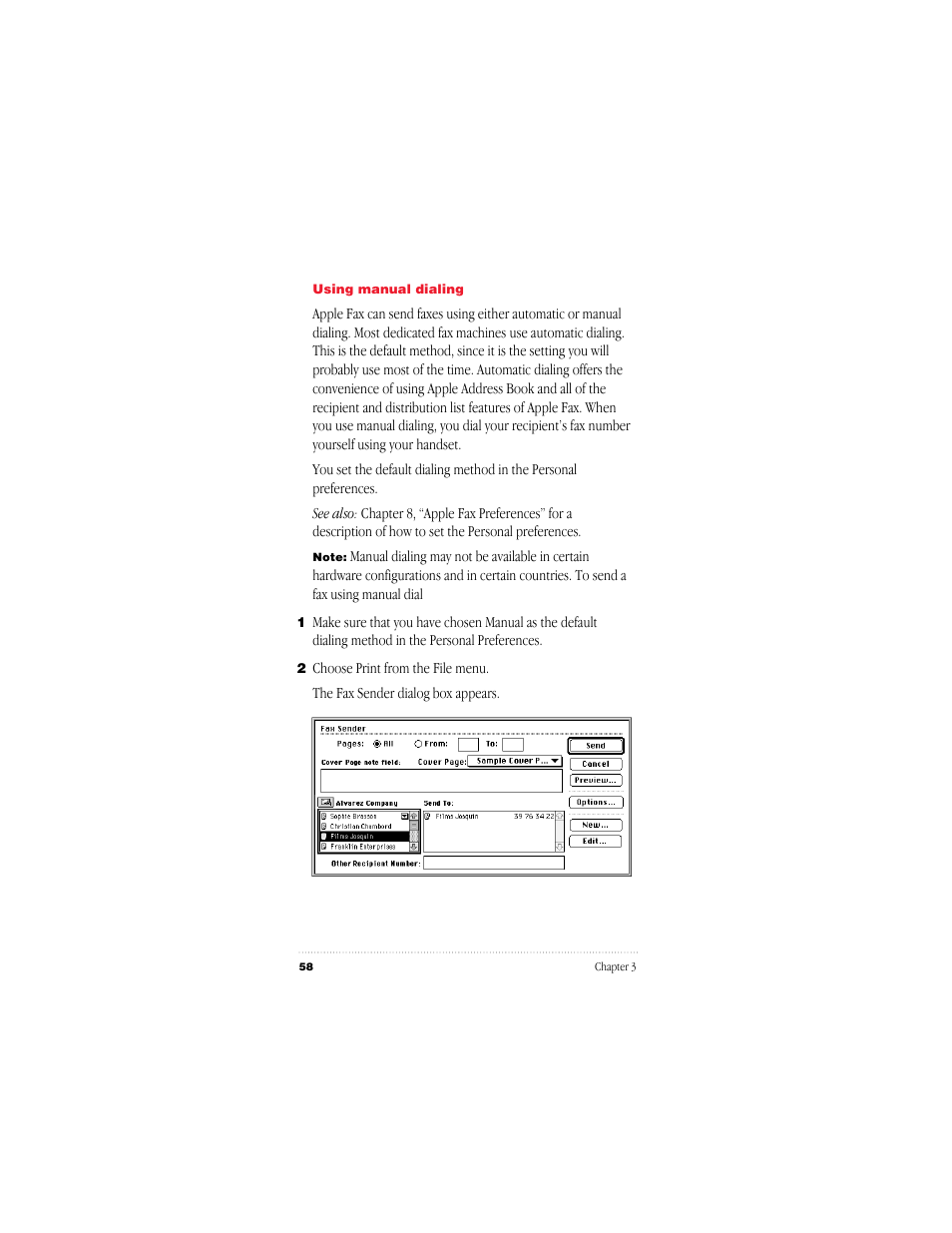 Apple Fax User Manual | Page 71 / 152