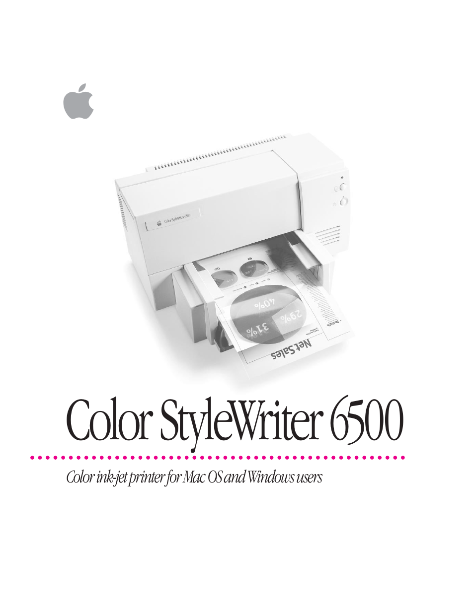 Apple Color StyleWriter 6500 User Manual | 125 pages