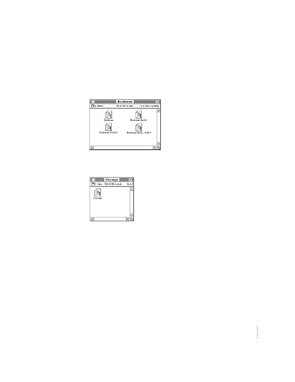 Styled fonts | Apple Color StyleWriter 6500 User Manual | Page 102 / 125