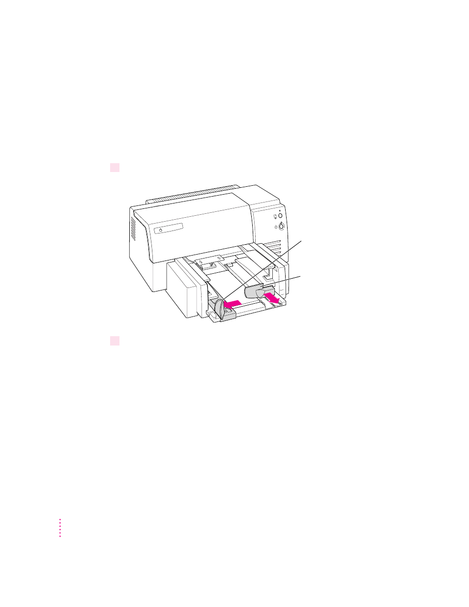 Loading paper into the paper tray | Apple Color StyleWriter 6500 User Manual | Page 19 / 125