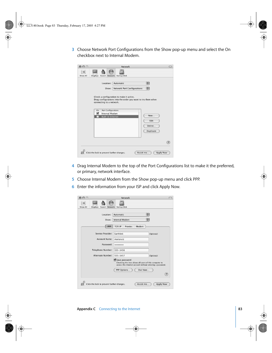 Apple PowerBook G4 (17-inch, 1.67 GHz) User Manual | Page 83 / 112