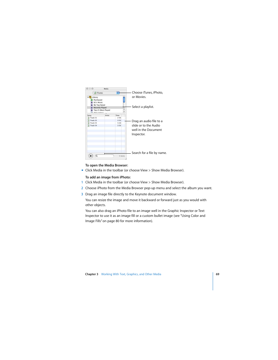 Apple Keynote 3 User Manual | Page 69 / 187