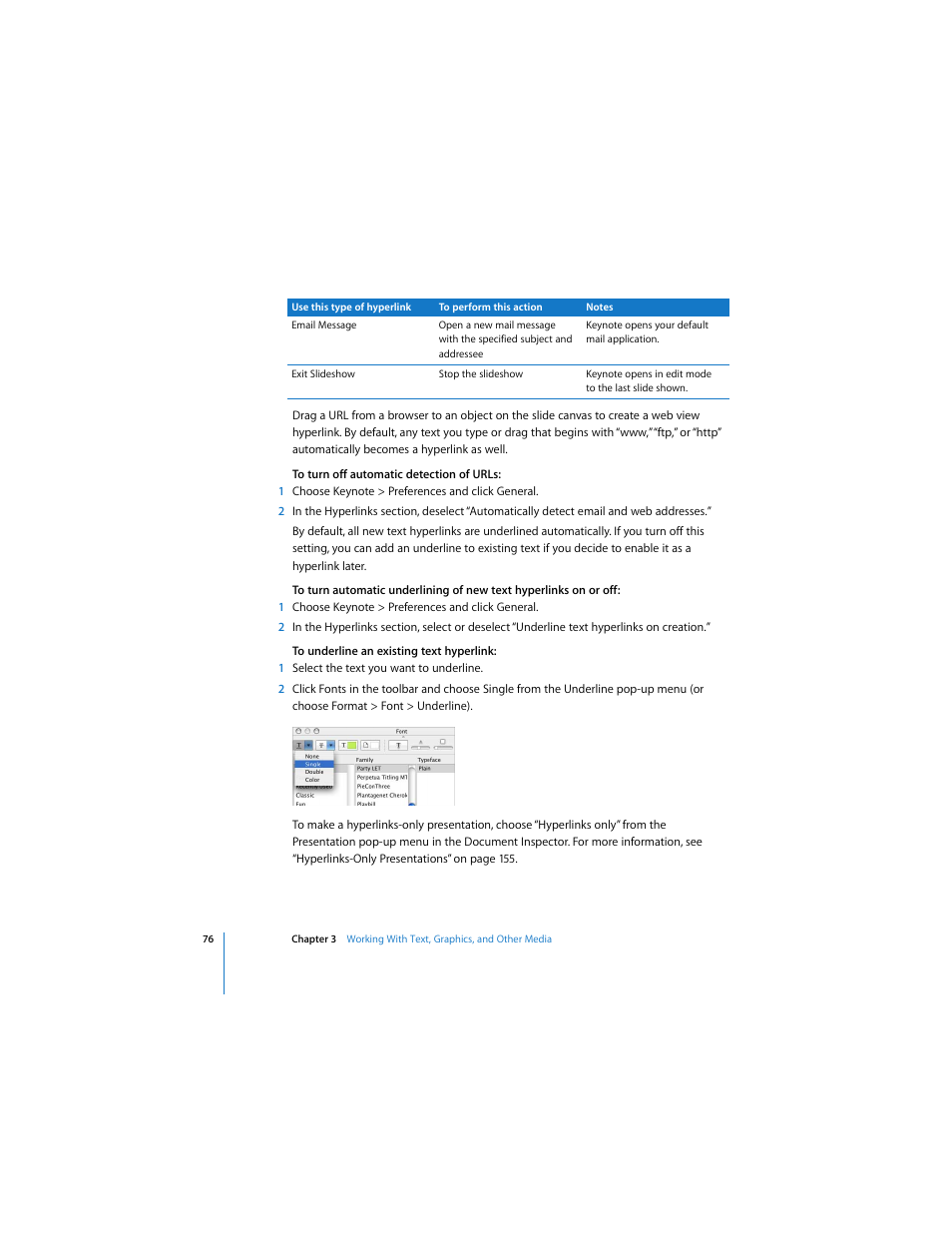 Apple Keynote 3 User Manual | Page 76 / 187