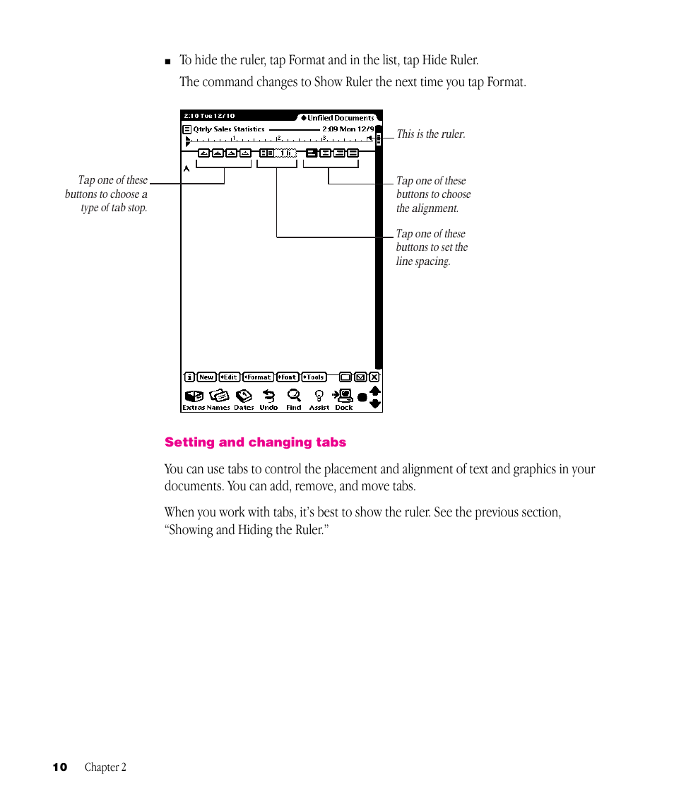 Apple Newton Works Word Processor User Manual | Page 10 / 37