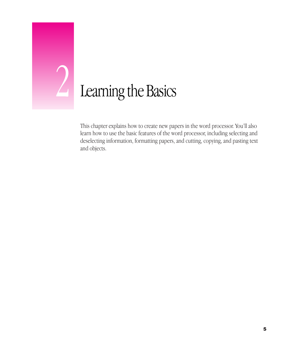 Apple Newton Works Word Processor User Manual | Page 5 / 37