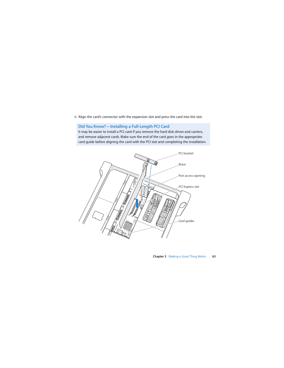 Apple Mac Pro (Early 2008) User Manual | Page 63 / 120