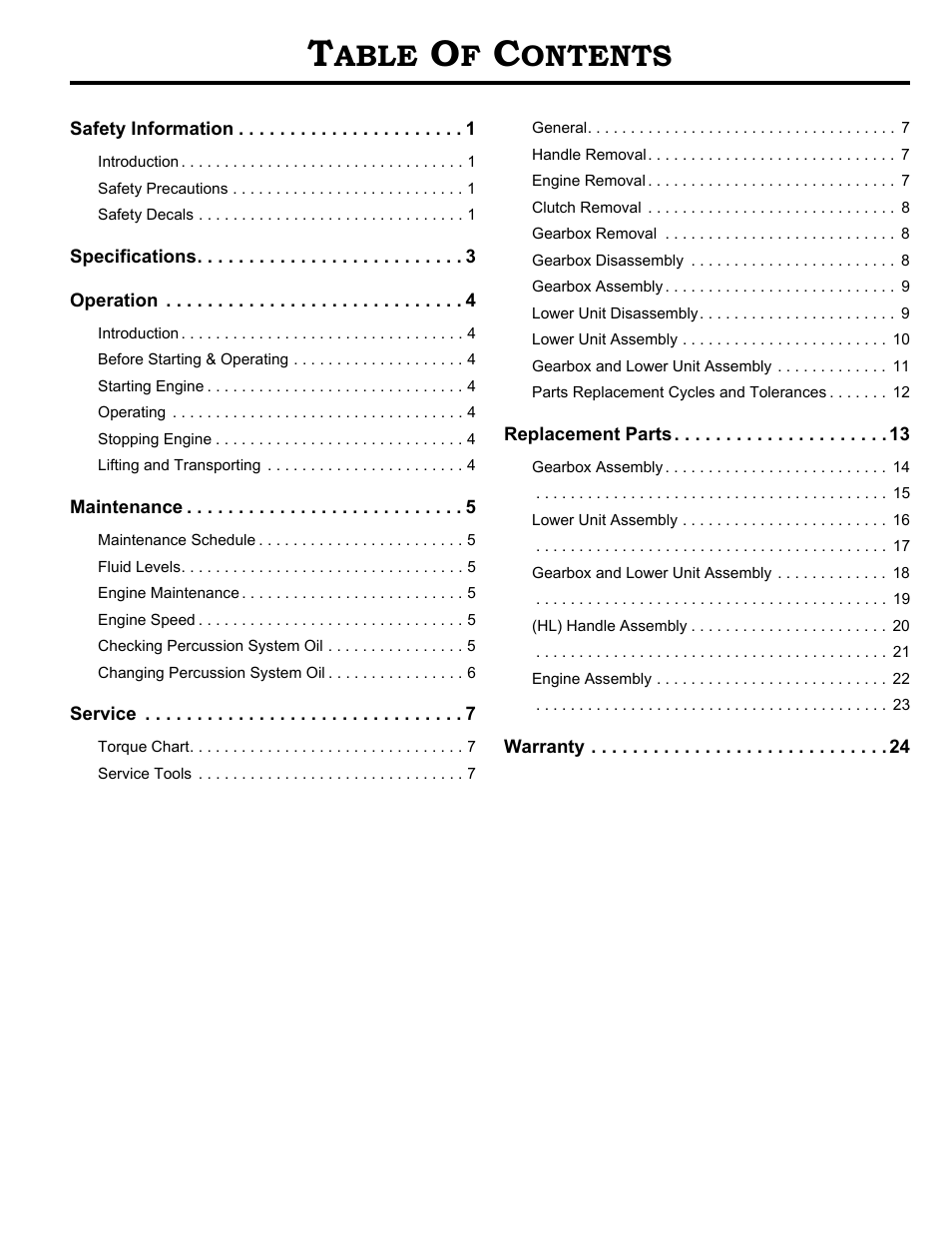 Able, Ontents | MBW R422 User Manual | Page 2 / 29