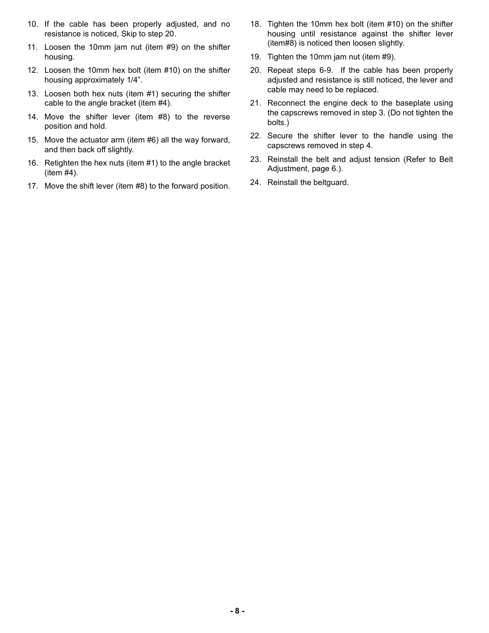 MBW GPR77 User Manual | Page 11 / 33