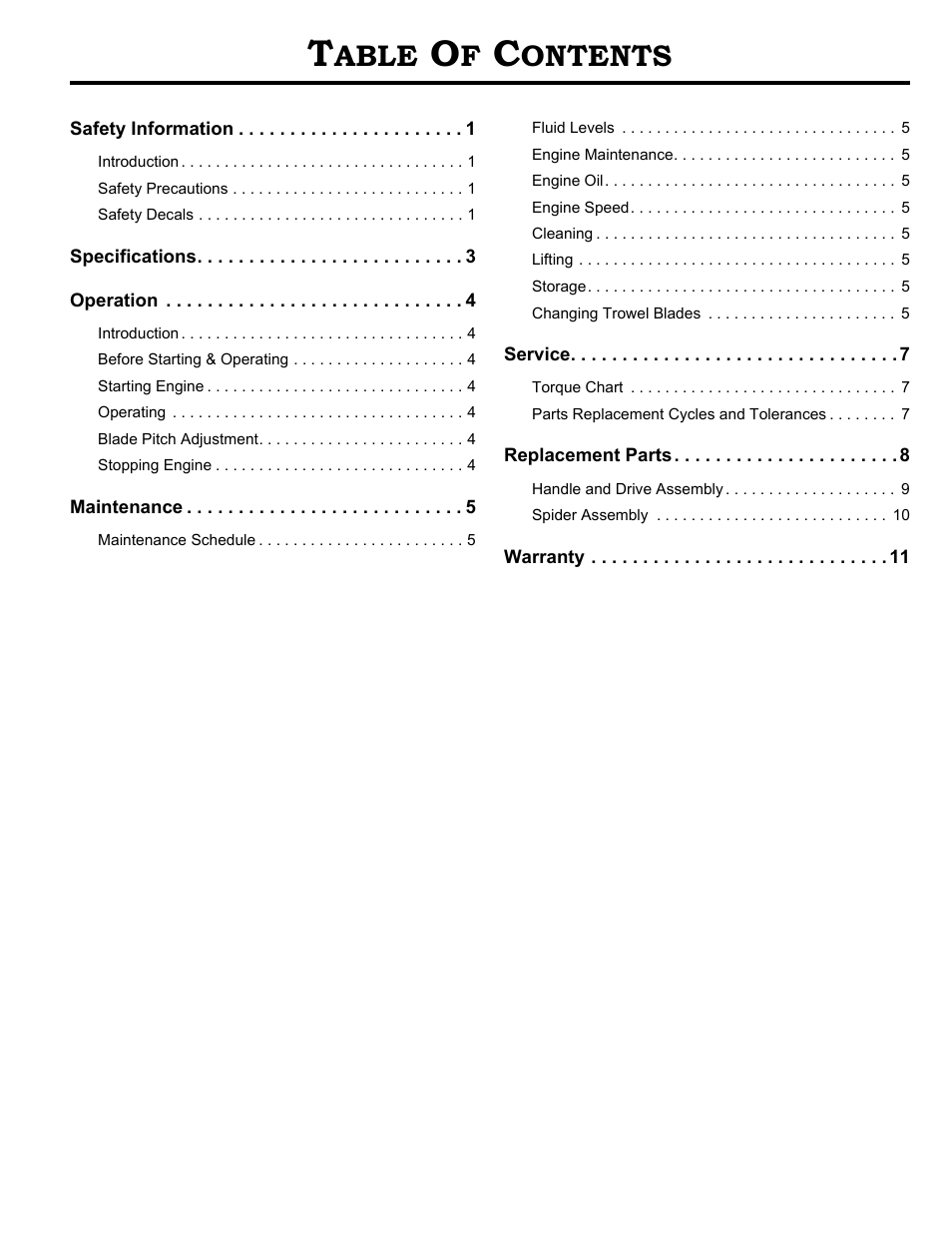 Able, Ontents | MBW F24/4 User Manual | Page 2 / 14