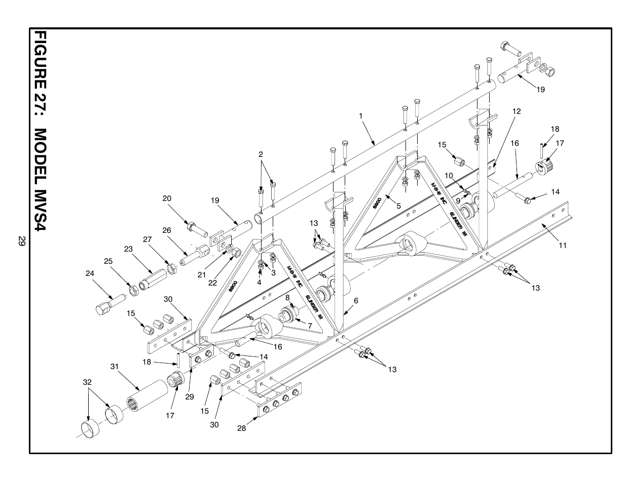Figure 27: model mvs4 | MBW Blitzscreed User Manual | Page 31 / 56