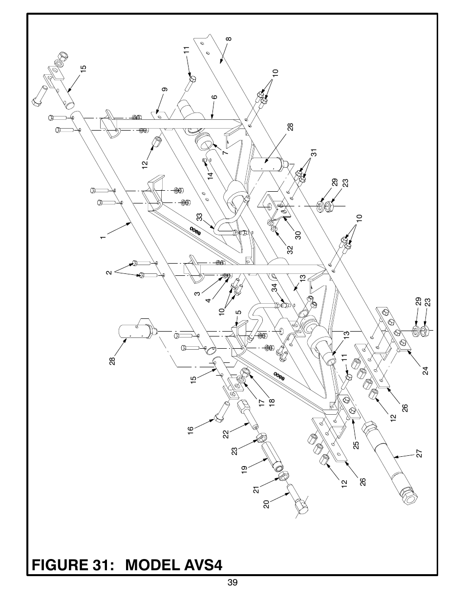 Figure 31: model avs4 | MBW Blitzscreed User Manual | Page 41 / 56