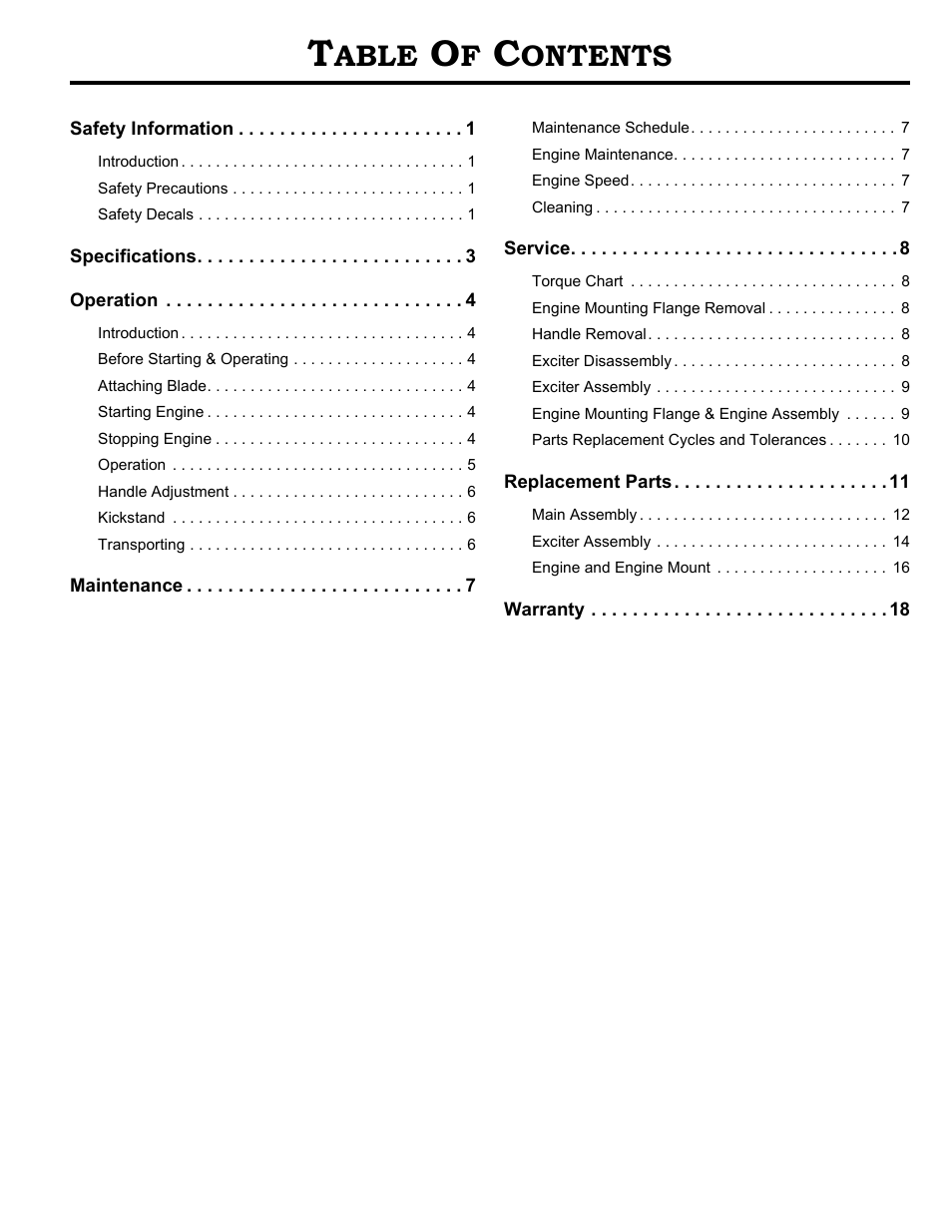Able, Ontents | MBW WS500 User Manual | Page 2 / 21