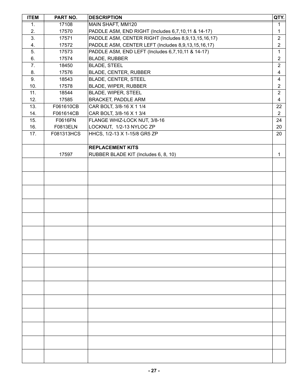 MBW MM120 User Manual | Page 30 / 33