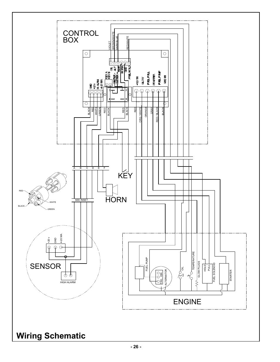 Wiring schematic | MBW V.E.U. User Manual | Page 29 / 33