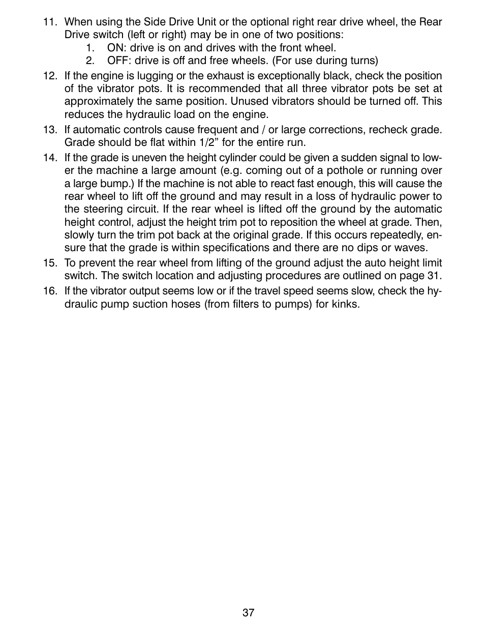 MBW CG200 User Manual | Page 39 / 56