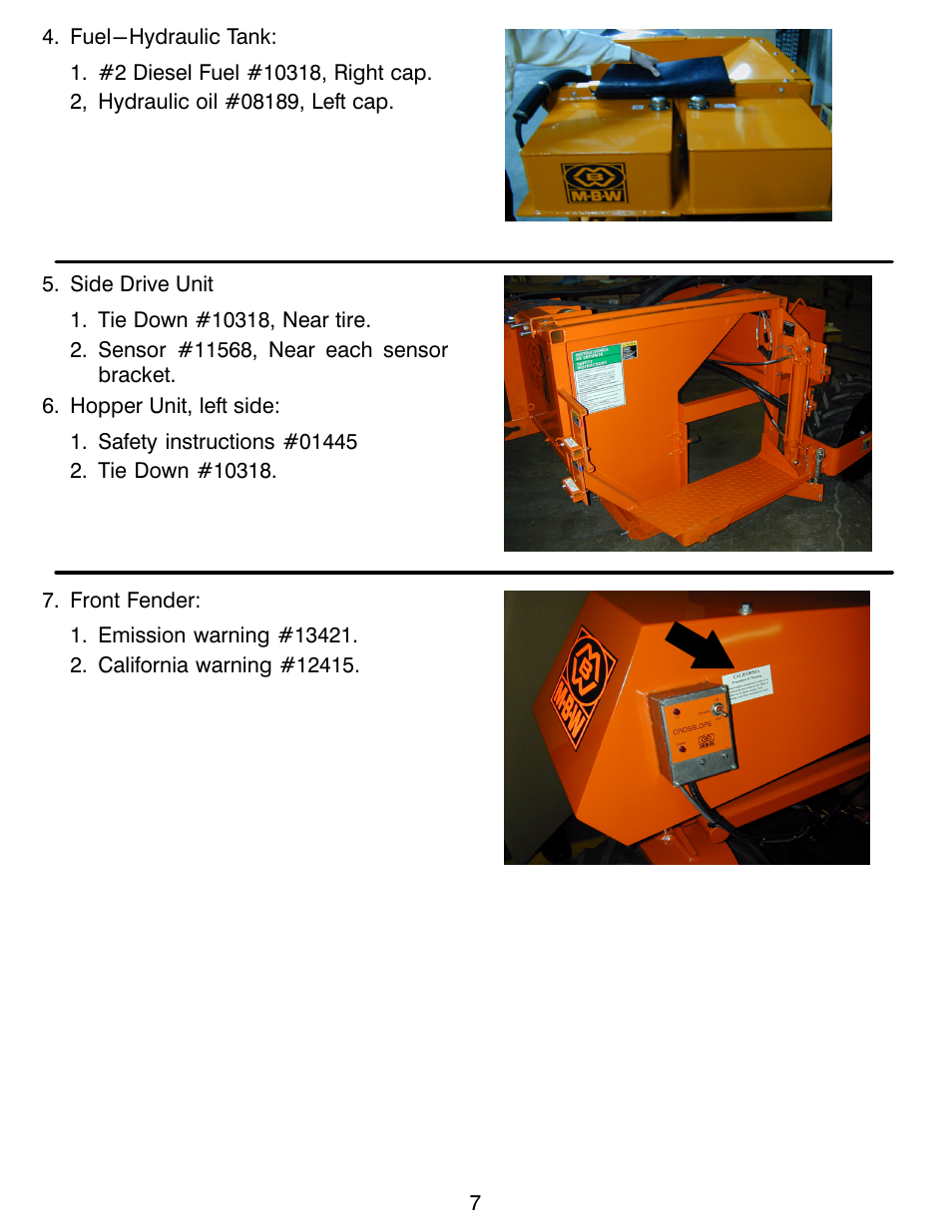 MBW CG200 User Manual | Page 9 / 56