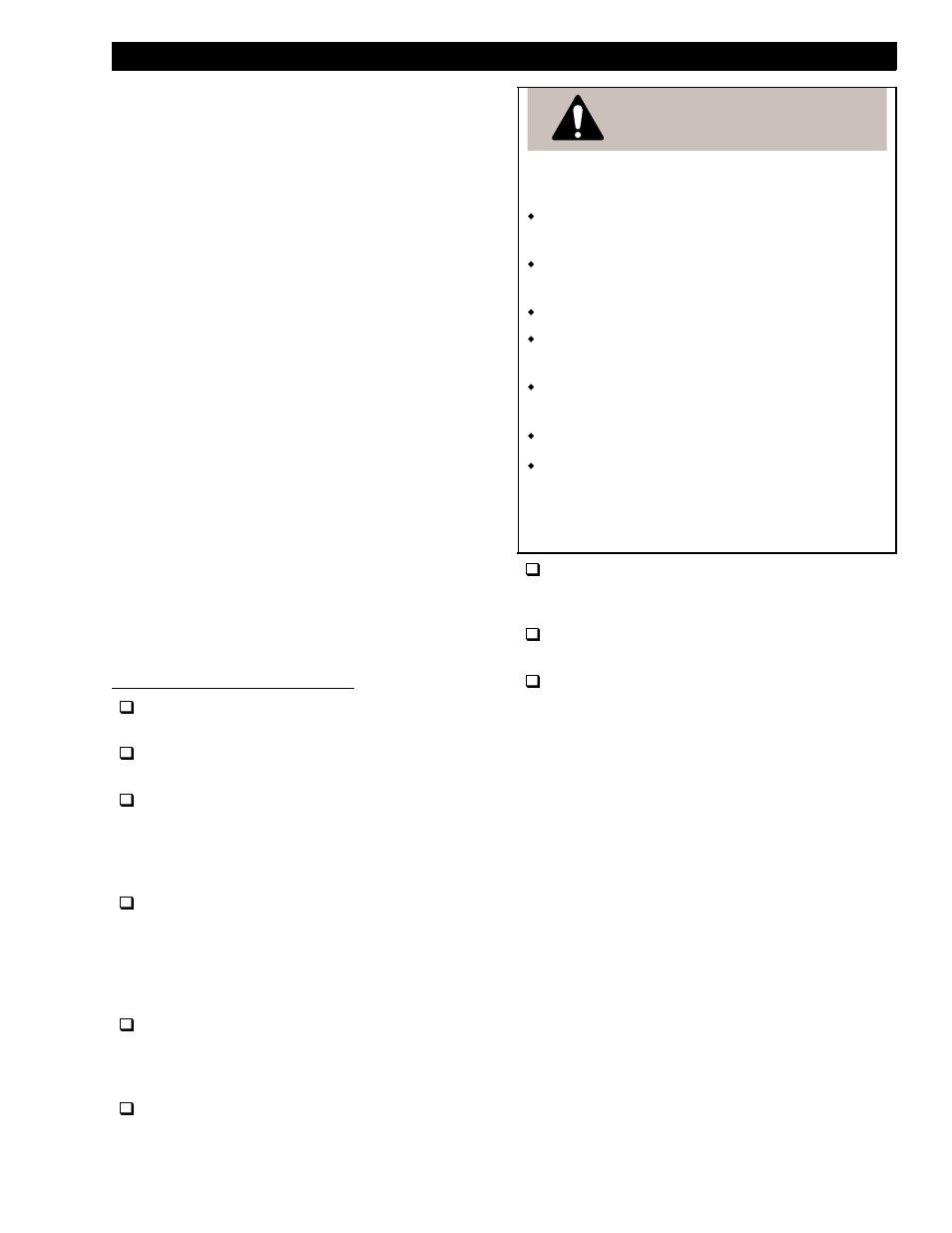 Warning, General operating procedures, Lift the load safely | Transport the load safely | Lull 644B Operation Manual User Manual | Page 27 / 42