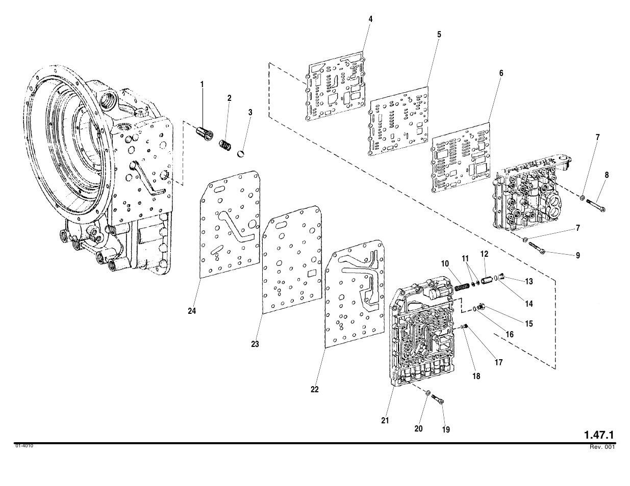 Gearshift system | Lull 644B Parts Manual User Manual | Page 120 / 792