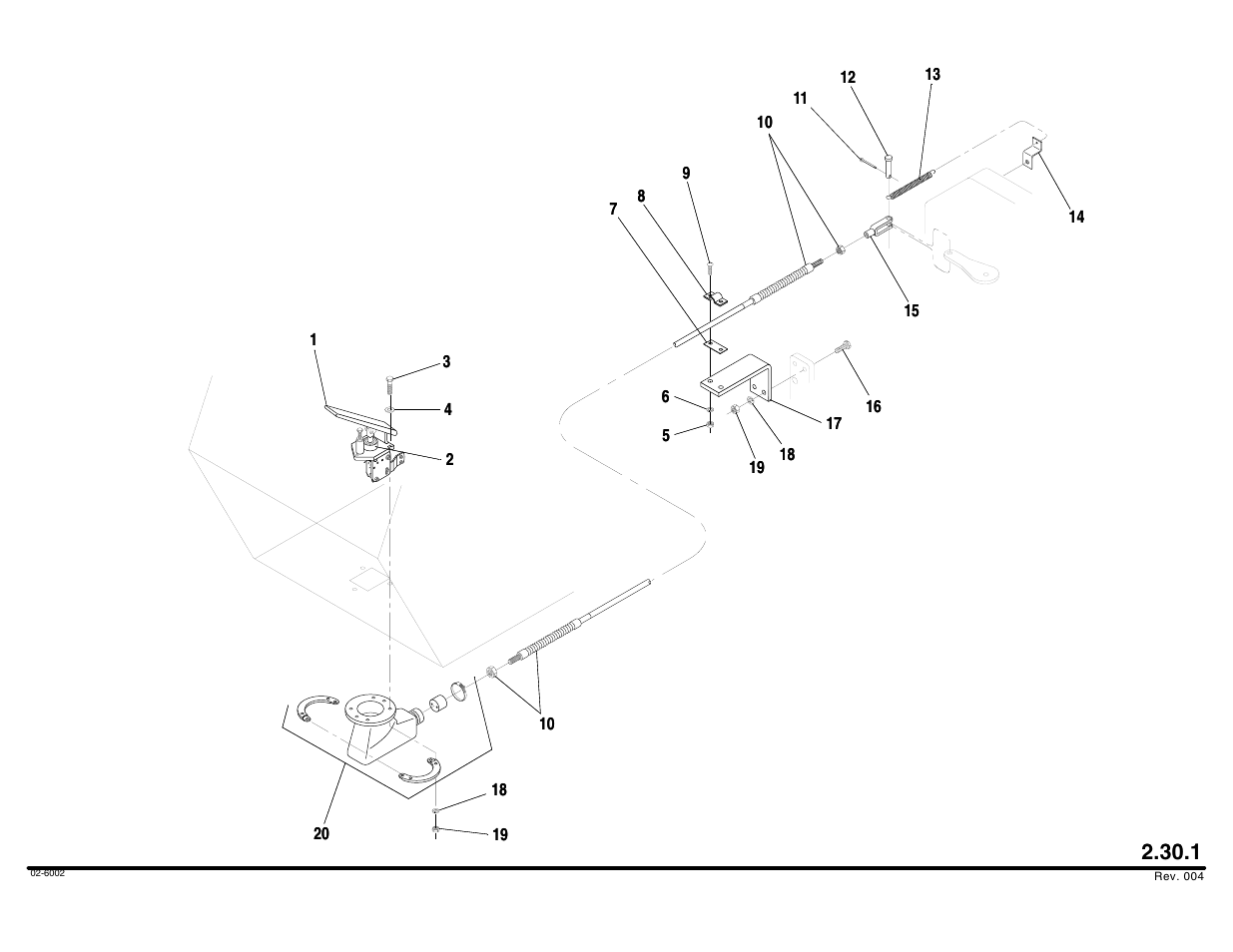 Throttle group assembly | Lull 644B Parts Manual User Manual | Page 208 / 792