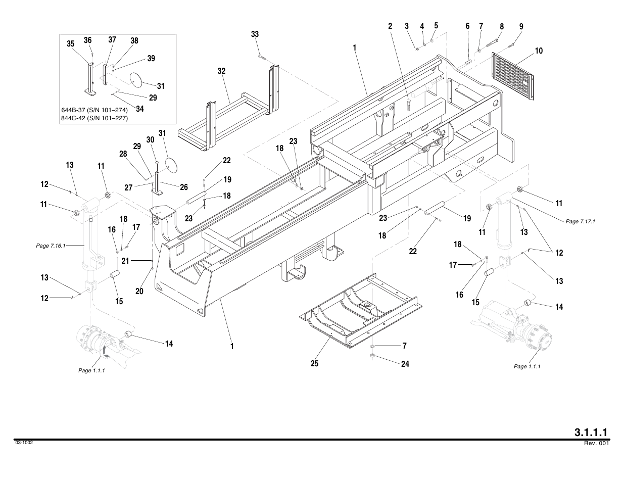 Lull 644B Parts Manual User Manual | Page 258 / 792