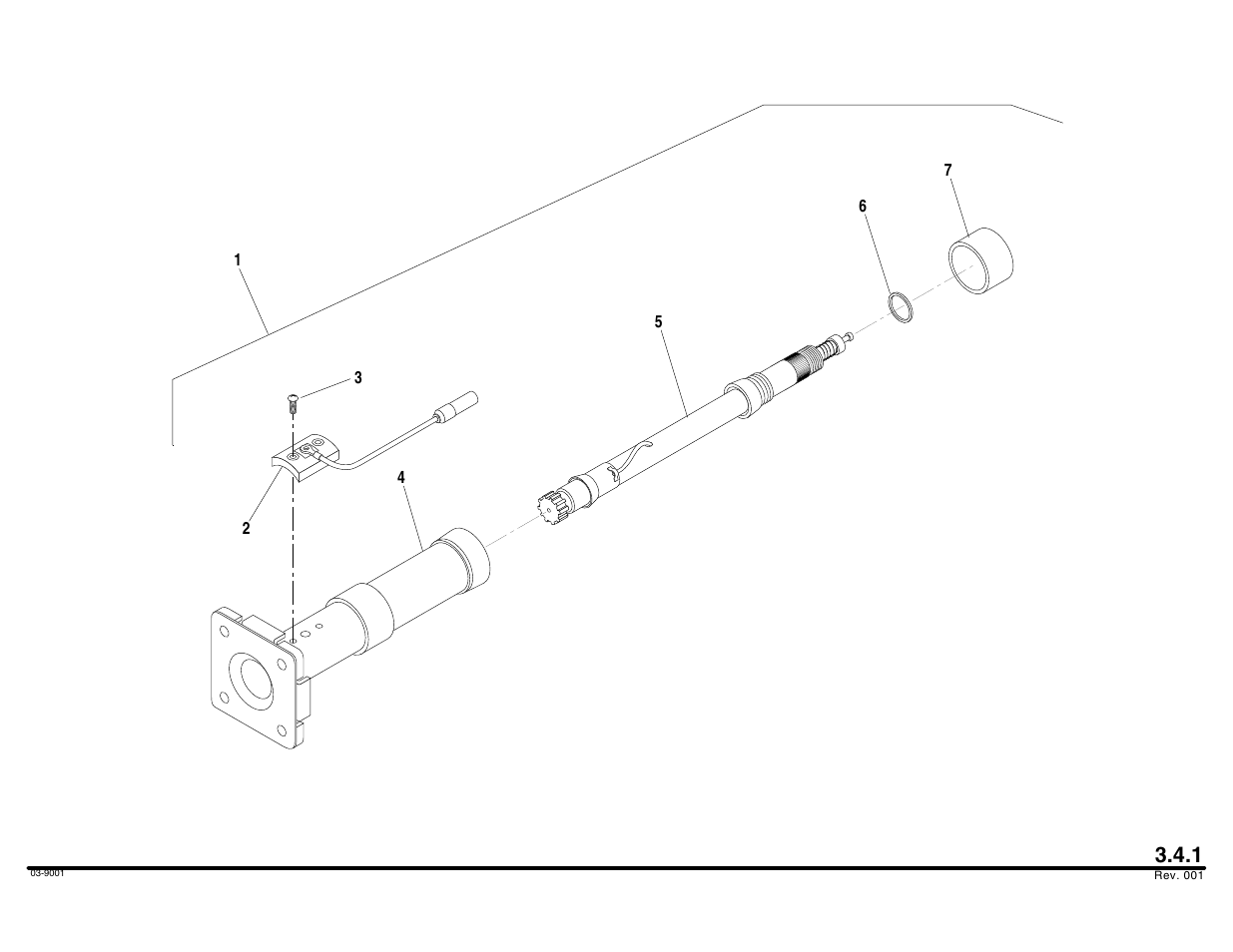 Steer column assembly | Lull 644B Parts Manual User Manual | Page 282 / 792