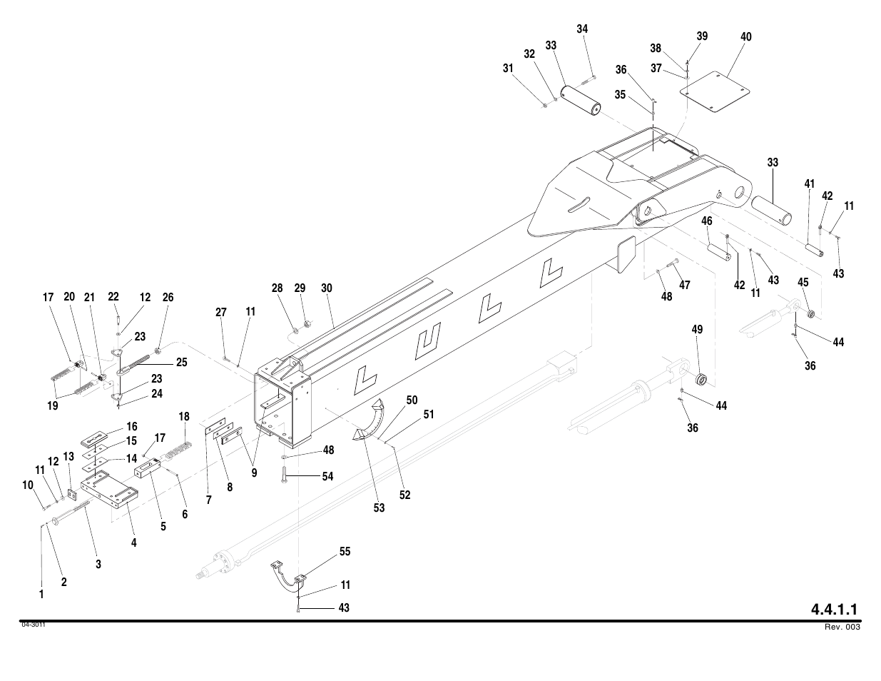 Lull 644B Parts Manual User Manual | Page 300 / 792