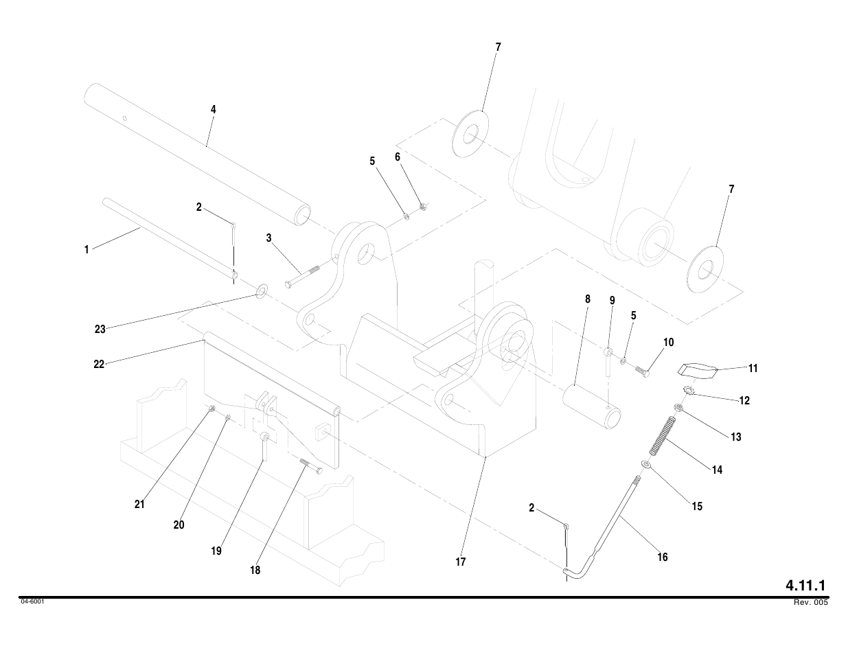 Quick attach group assembly | Lull 644B Parts Manual User Manual | Page 342 / 792