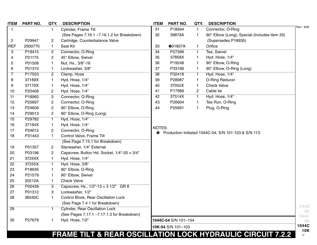 Lull 644B Parts Manual User Manual | Page 517 / 792
