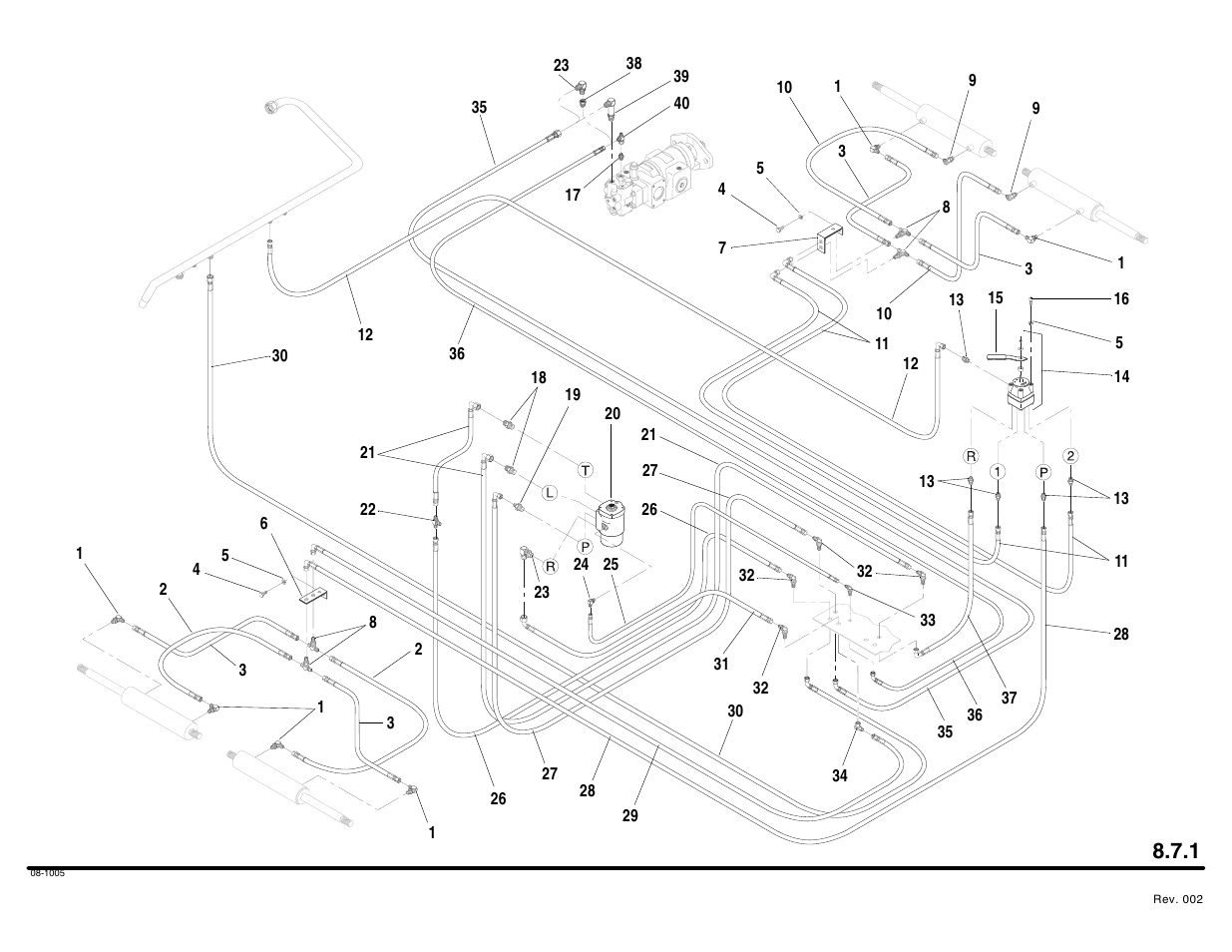 Lull 644B Parts Manual User Manual | Page 606 / 792