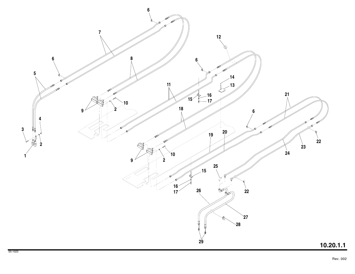 Lull 644B Parts Manual User Manual | Page 698 / 792