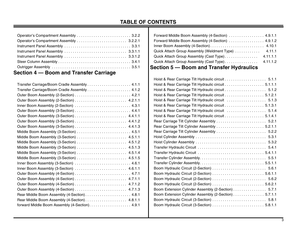 Lull 644B Parts Manual User Manual | Page 7 / 792