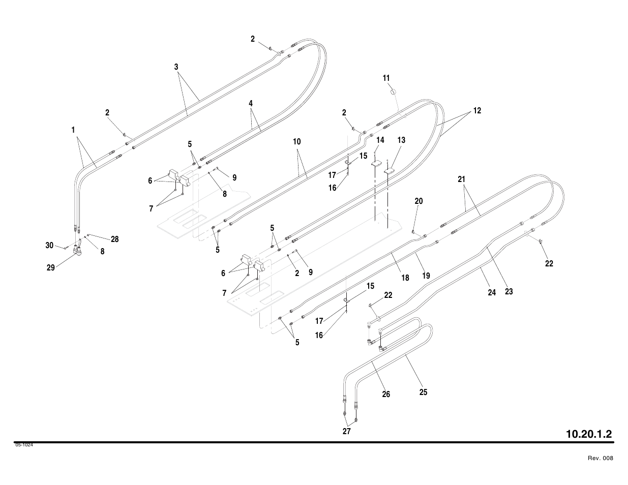 Lull 644B Parts Manual User Manual | Page 700 / 792