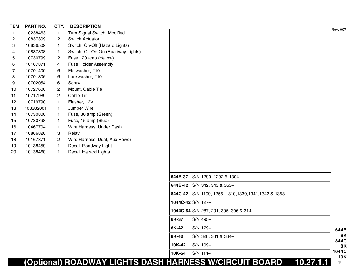 Lull 644B Parts Manual User Manual | Page 719 / 792