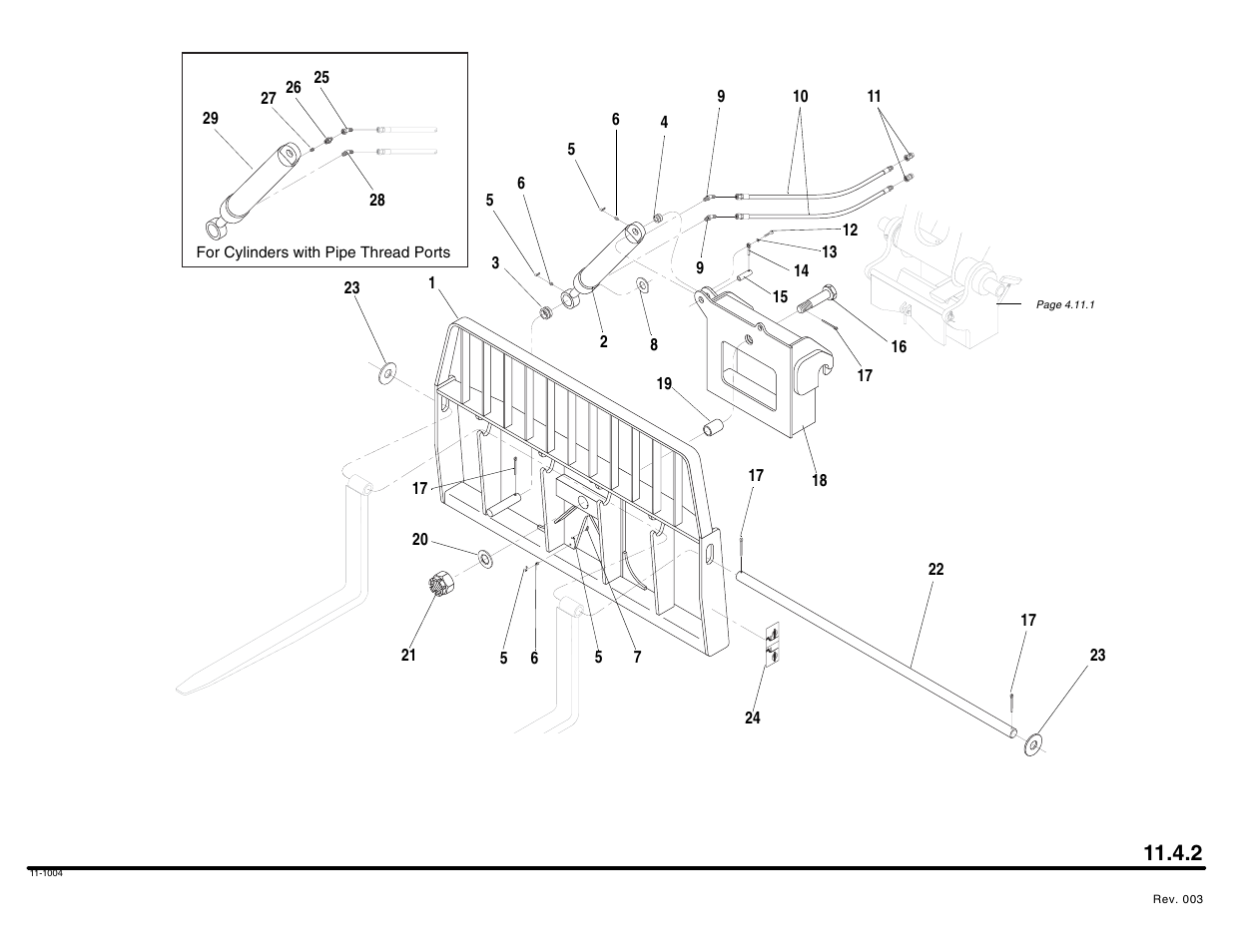 Lull 644B Parts Manual User Manual | Page 738 / 792