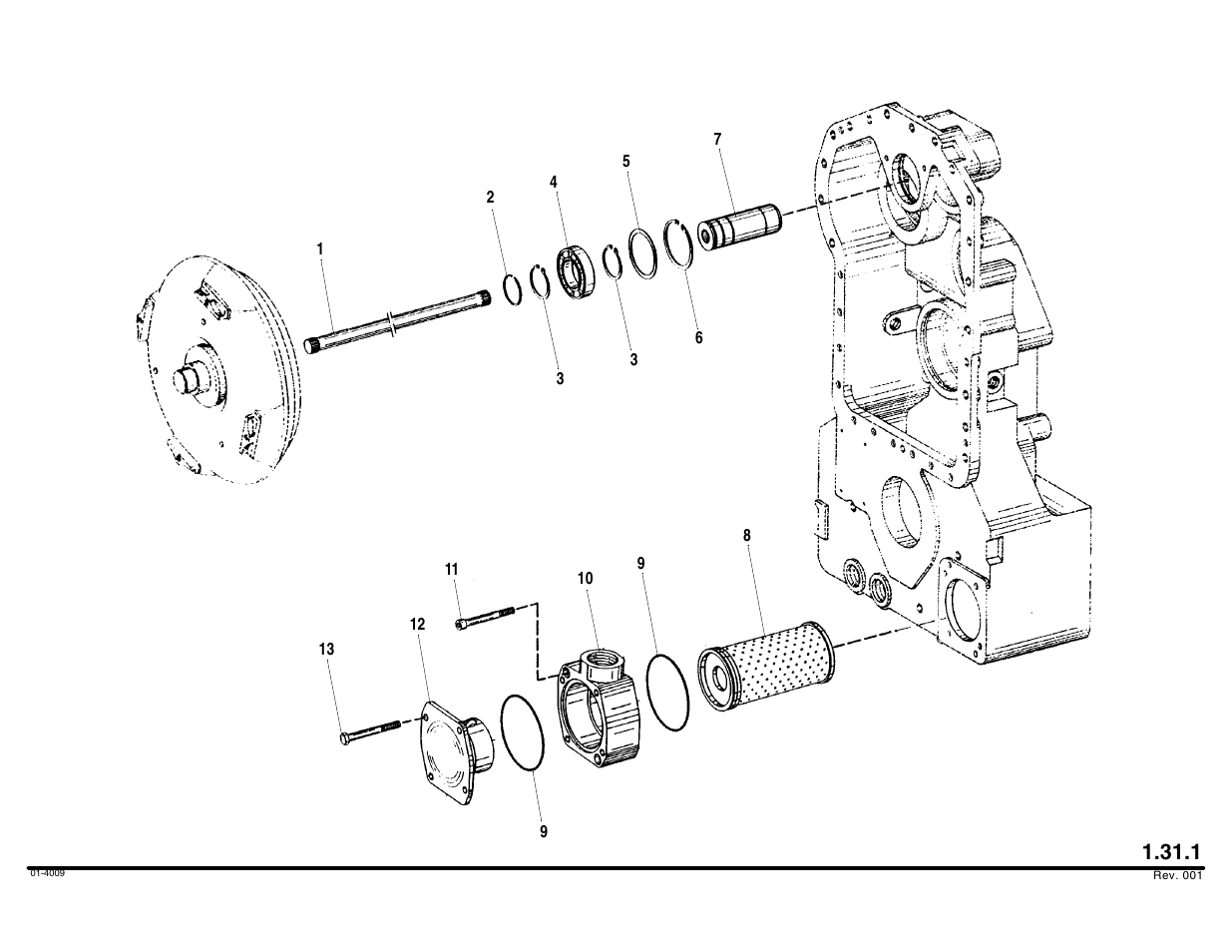 Power take-off & filter | Lull 644B Parts Manual User Manual | Page 86 / 792